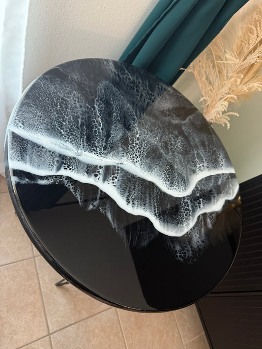 Black Beach Side Table